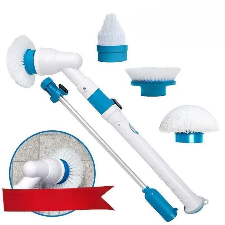 Brosse de Nettoyage Électrique Polyvalente - Puissante & Ergonomique