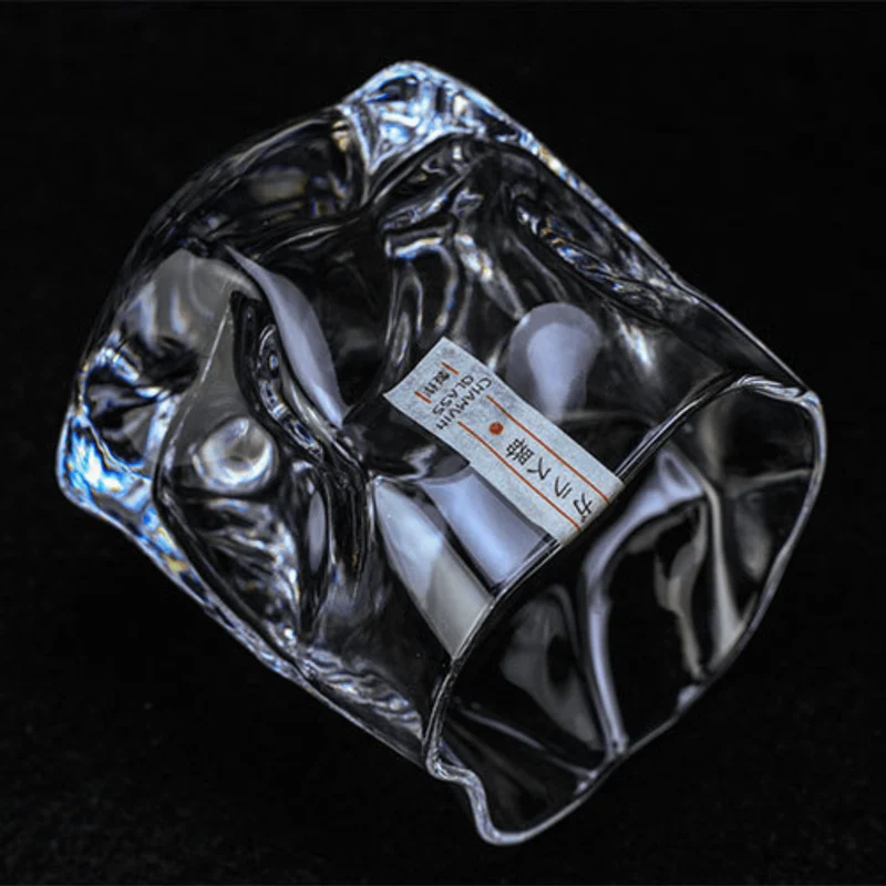 Verre à Whisky Japonais - Design Froissé Unique