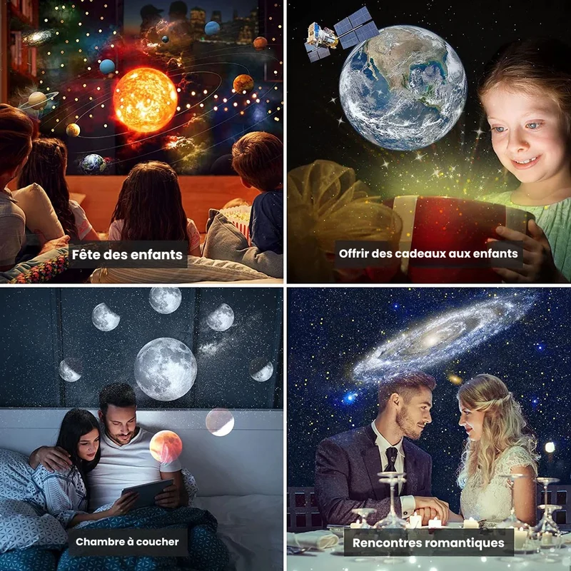 StellaVue - Planétarium 13 en 1 : Projecteur LED HD