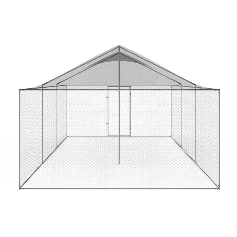 Volière grillagée 18m² - 6x3m