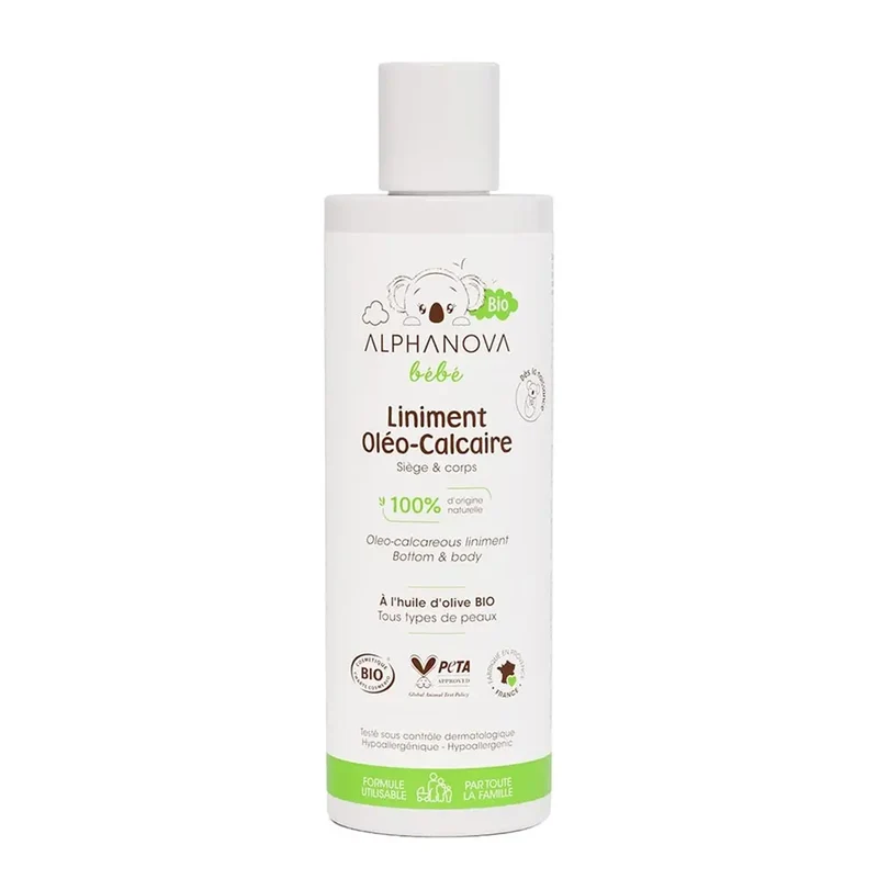 Liniment Oléo-Calcaire BIO Alphanova - 200 ml