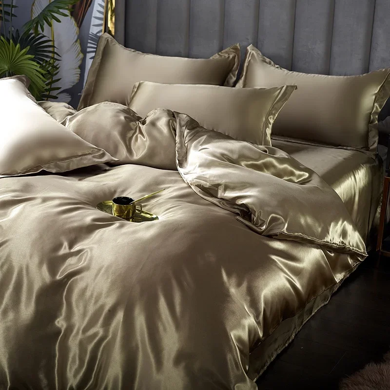 Ensemble de lit en satin - Luxe, confort et élégance
