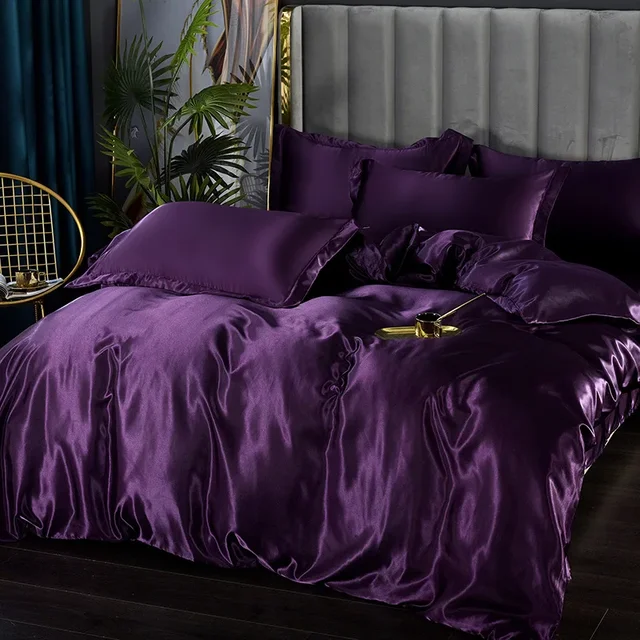 Ensemble de lit en satin - Luxe, confort et élégance
