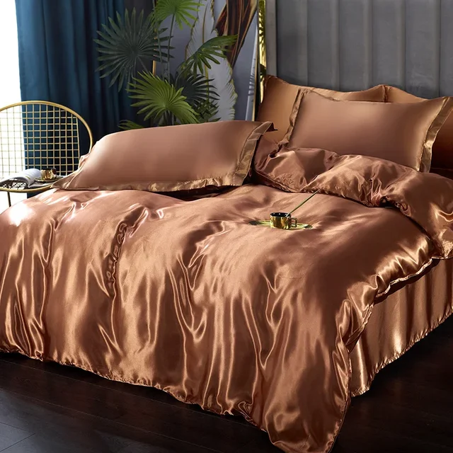Ensemble de lit en satin - Luxe, confort et élégance