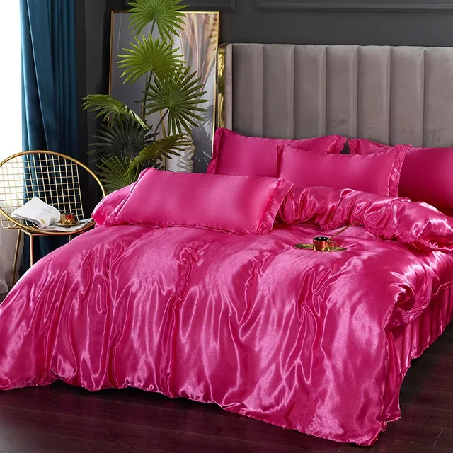 Ensemble de lit en satin - Luxe, confort et élégance