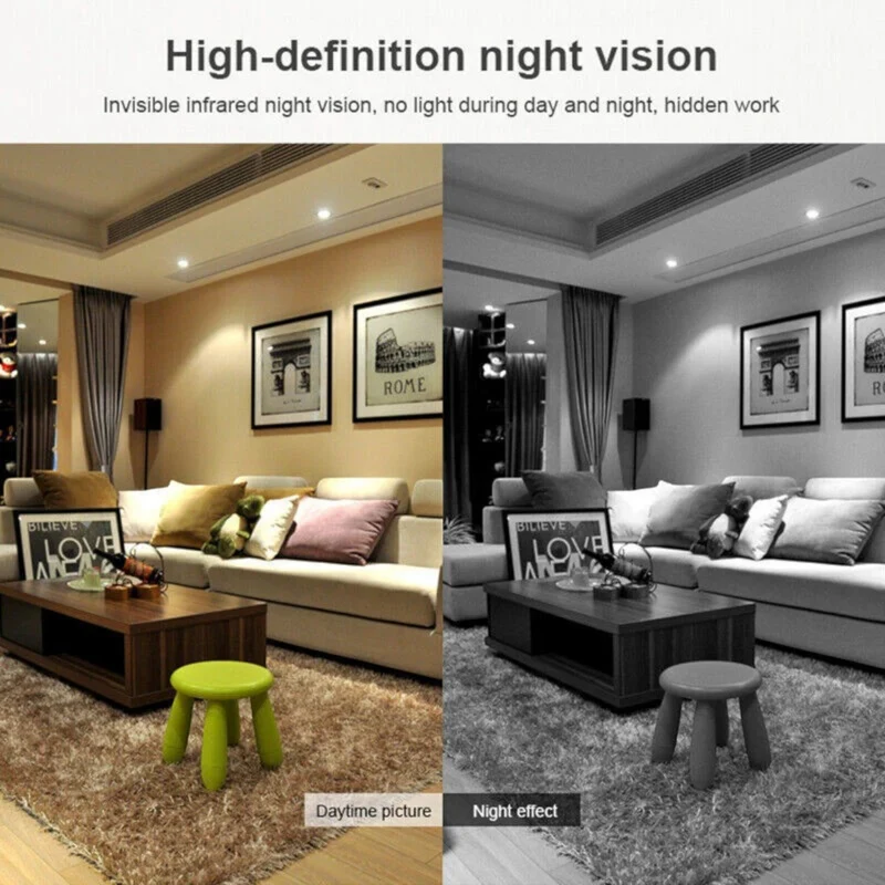Caméra Micro HD WiFi - Sécurité, Vision Nocturne