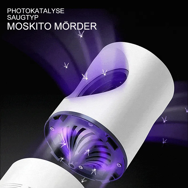 Lampe Anti-Moustiques - Maison & Voyage - UV, Silencieuse