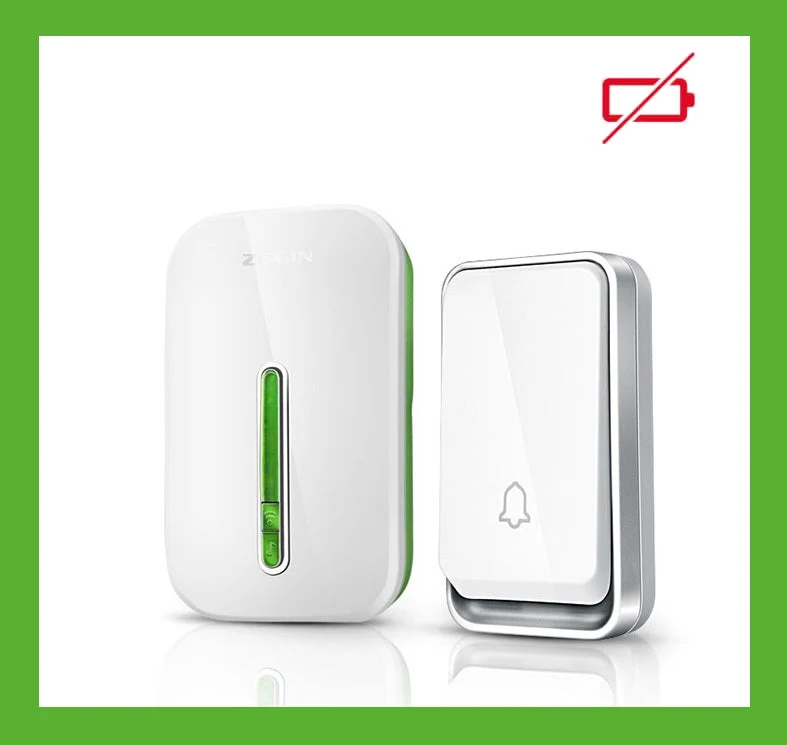 Sonnette Intelligente - Sans Fil, Sans Batterie, Imperméable