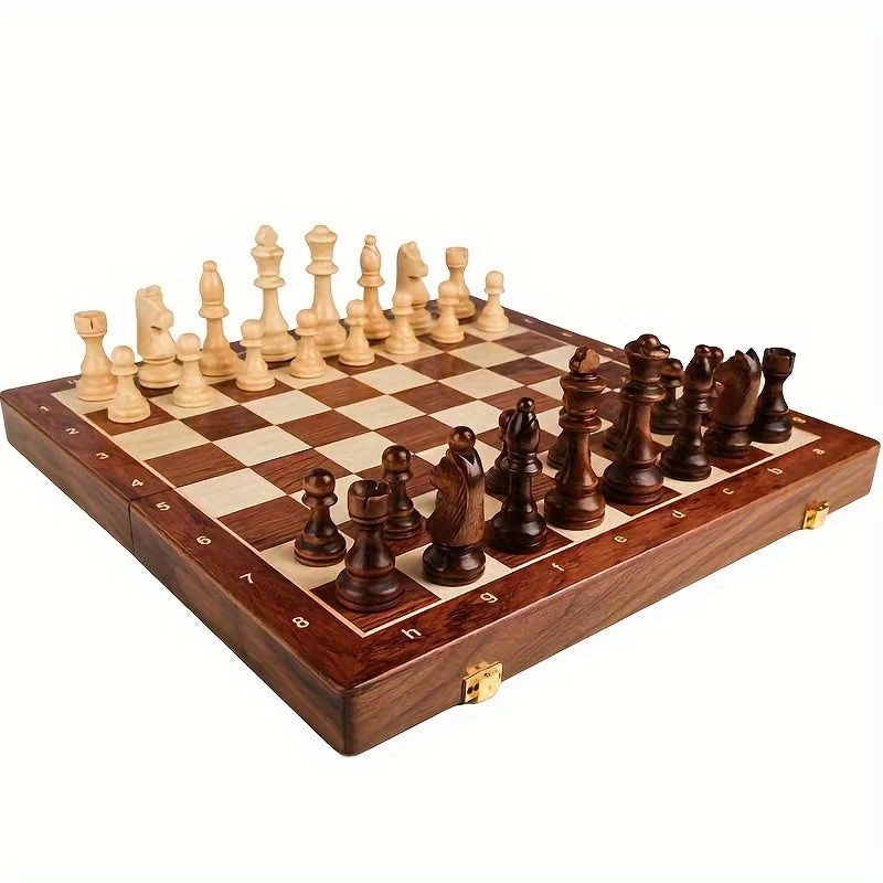 Jeu d'Échecs en Bois - Luxe, Compétitif