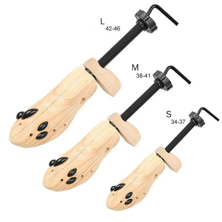 Élargisseur de chaussures FlexWood pour confort ajusté
