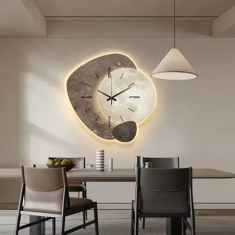 Horloge Murale Bois Moderne Silencieuse