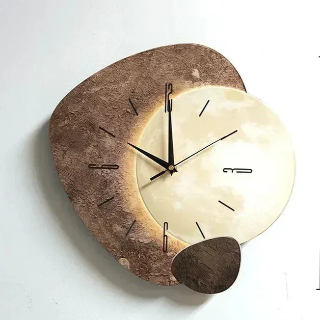 Horloge Murale Bois Moderne Silencieuse