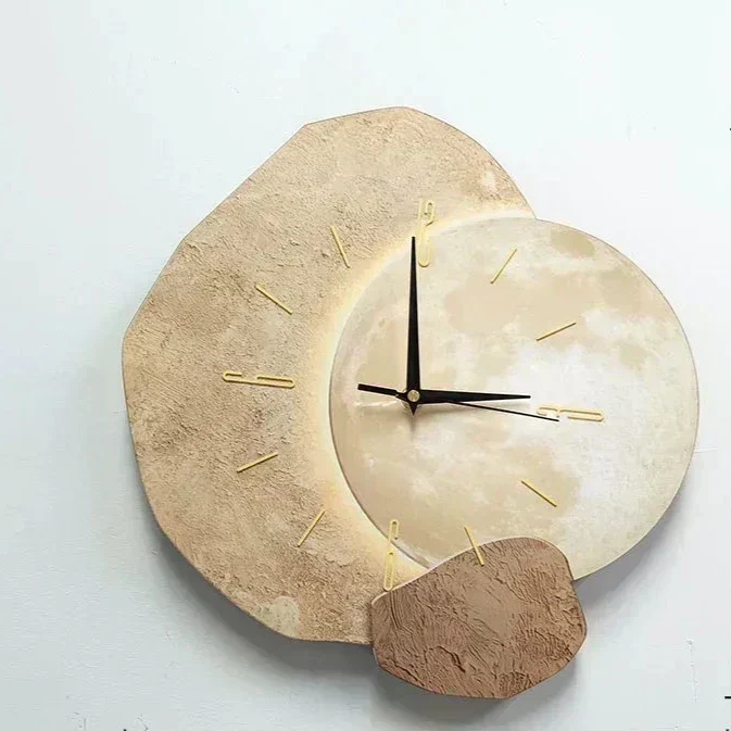 Horloge Murale Bois Moderne Silencieuse