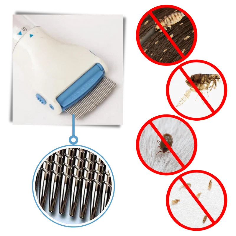 Peigne anti-poux électrique: Universel