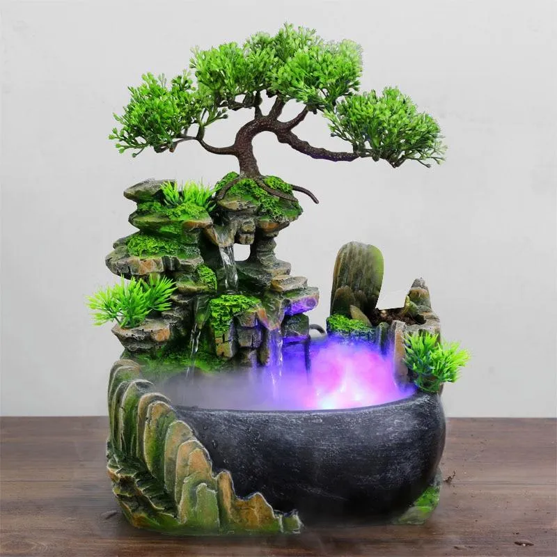 Cascade Feng Shui : Argent, Richesse et Détente