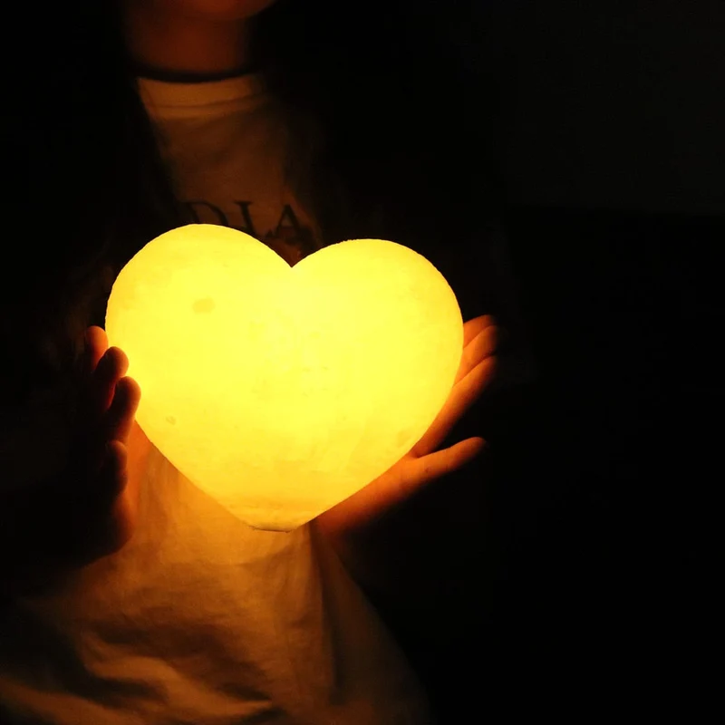 Lampe veilleuse coeur