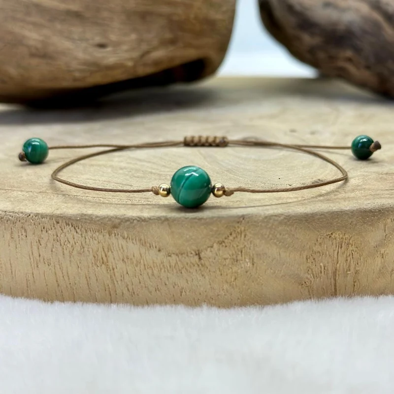 Bracelet Chance en malachite