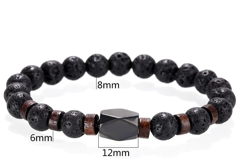 Bracelet Magma et Jaspe Imperiale