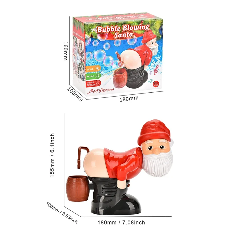 Père Noël à Bulles Drôle