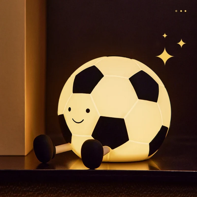Veilleuse Ballon de Foot Tactile Apaisante