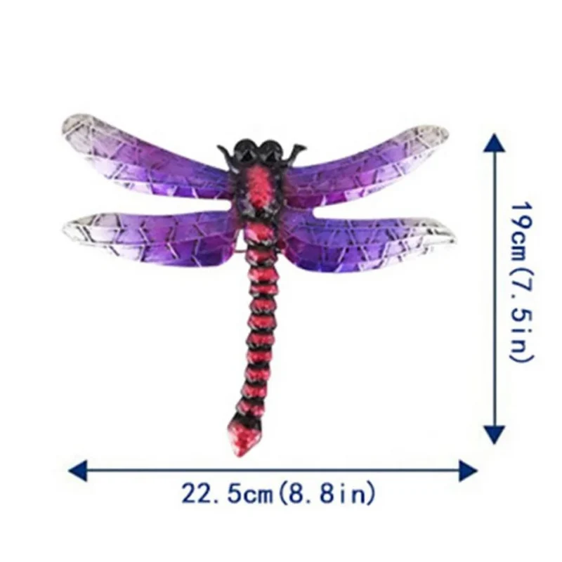 Libellule Murale Décorative de Jardin