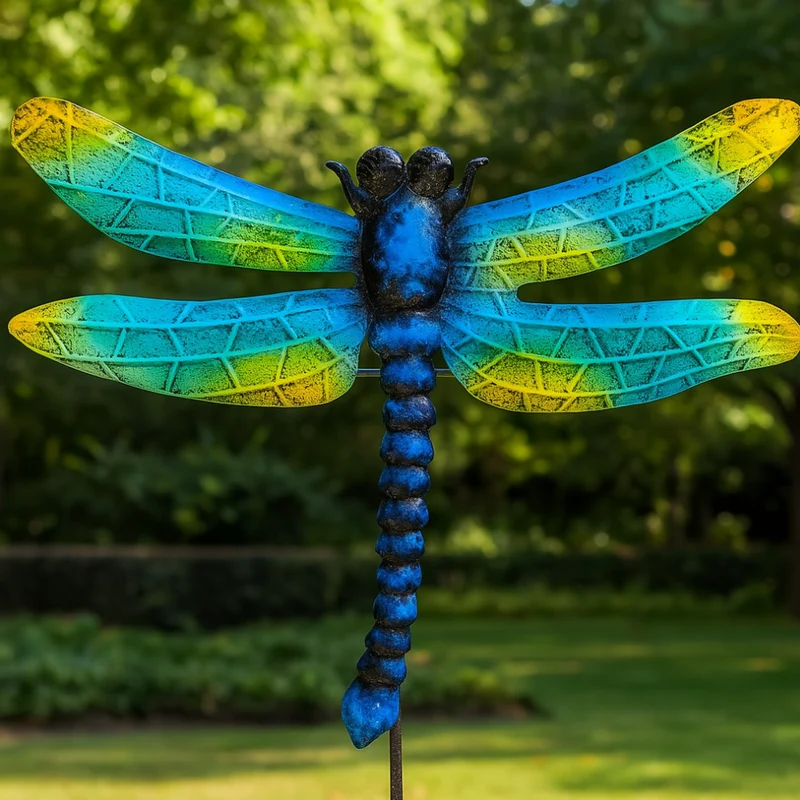Libellule Murale Décorative de Jardin