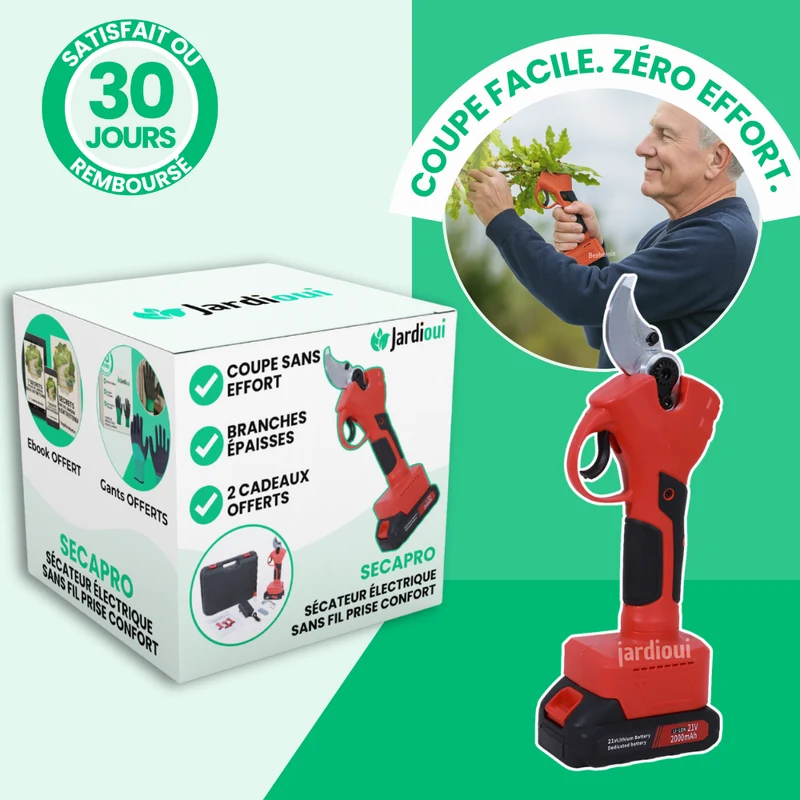 Sécateur Électrique Sans Fil | SecaPro
