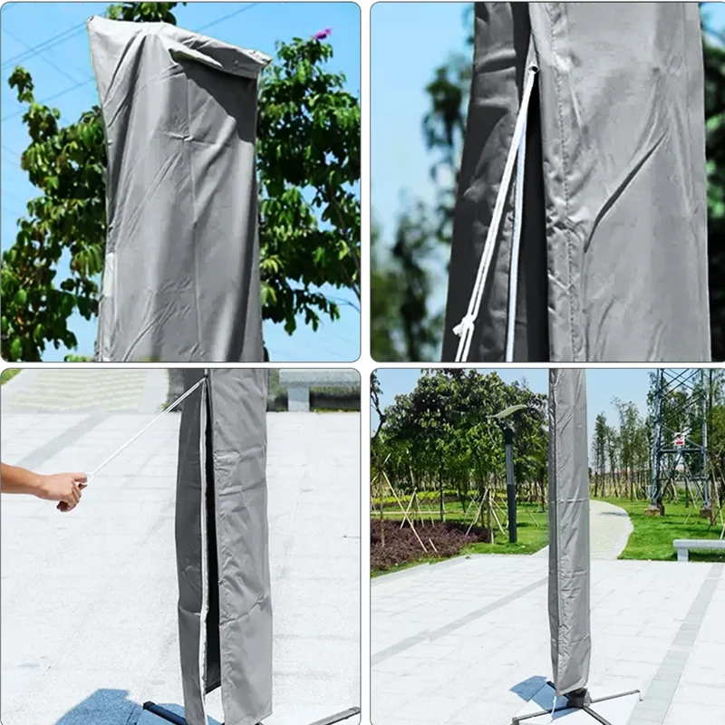 Housse de Protection pour Parasol Déporté Ultra-Résistante