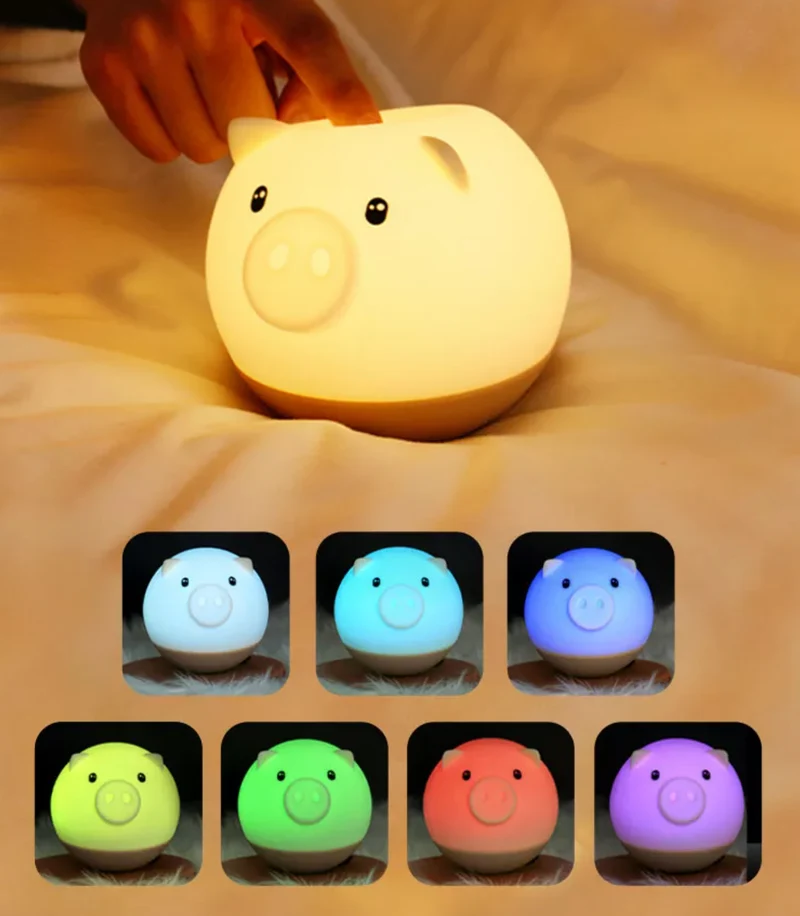 Ma lampe veilleuse PIGGY