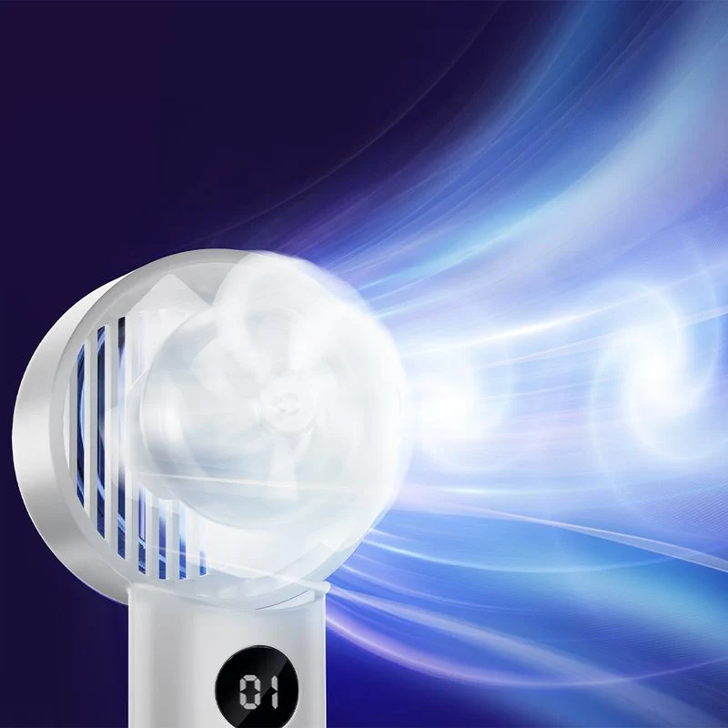 Ventilateur turbo nomade blanc compact