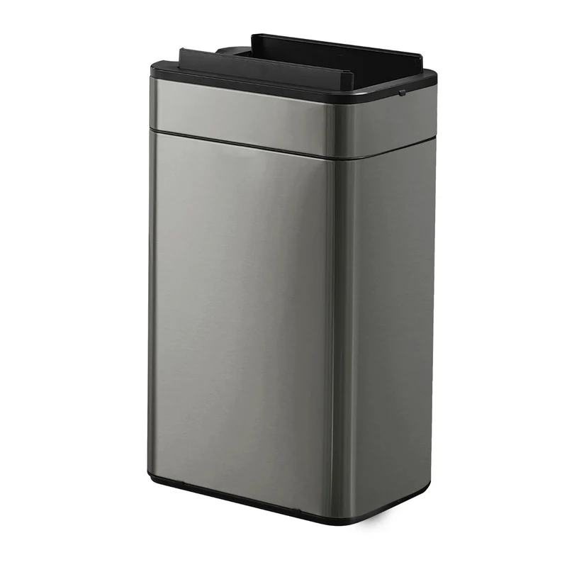 Poubelle Smart Sensor 60l Gris Carbone