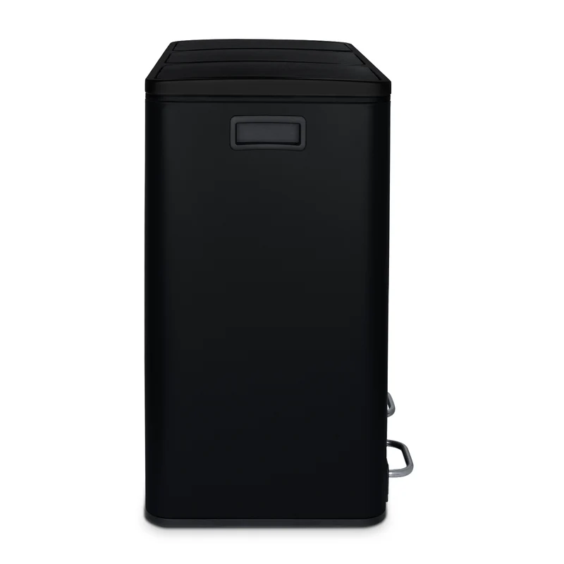 Poubelle de tri 3x18L Noir