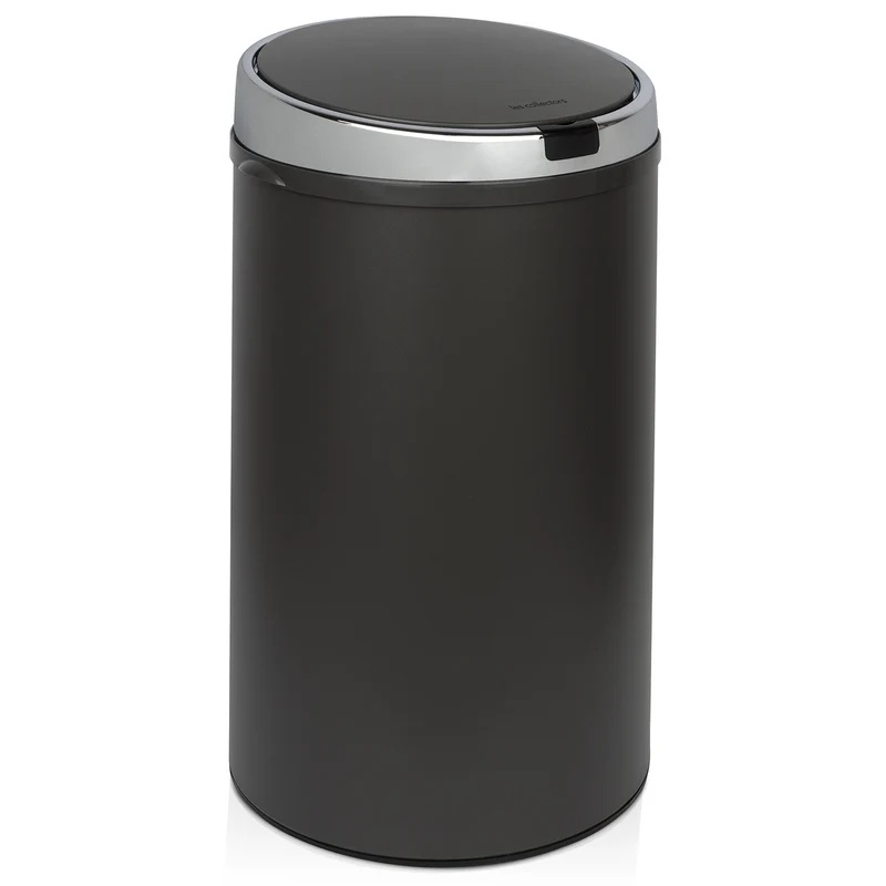 Poubelle automatique 42L - édition gris foncé