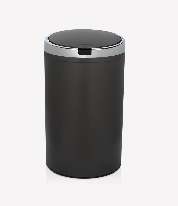 Poubelle automatique 42L - édition gris foncé