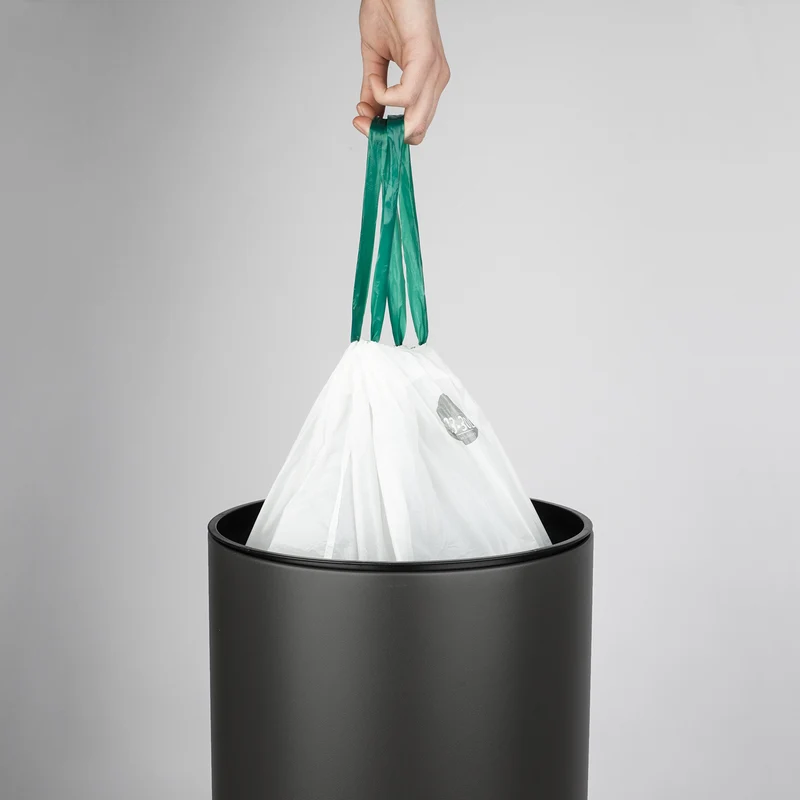 Poubelle automatique 42L - édition gris foncé