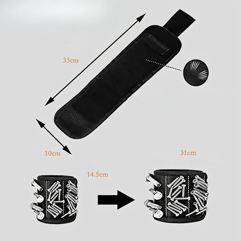 Bracelet Magnétique de Bricolage Ingénieux