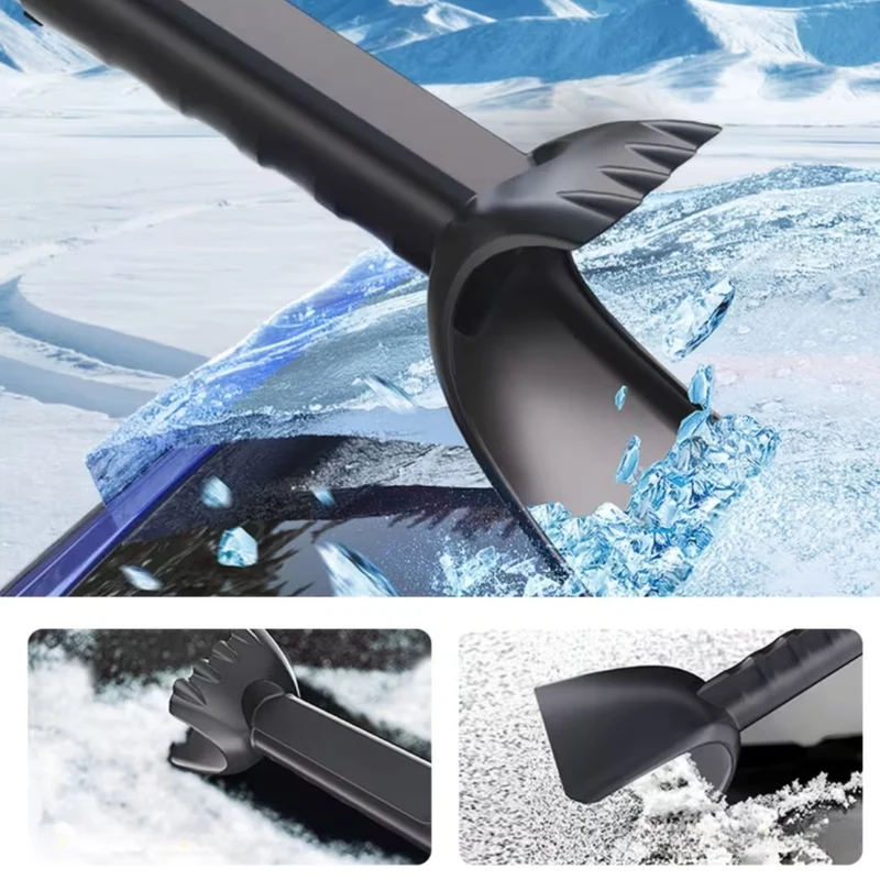 Outil Déneigement 4-en-1 Compact pour Voiture