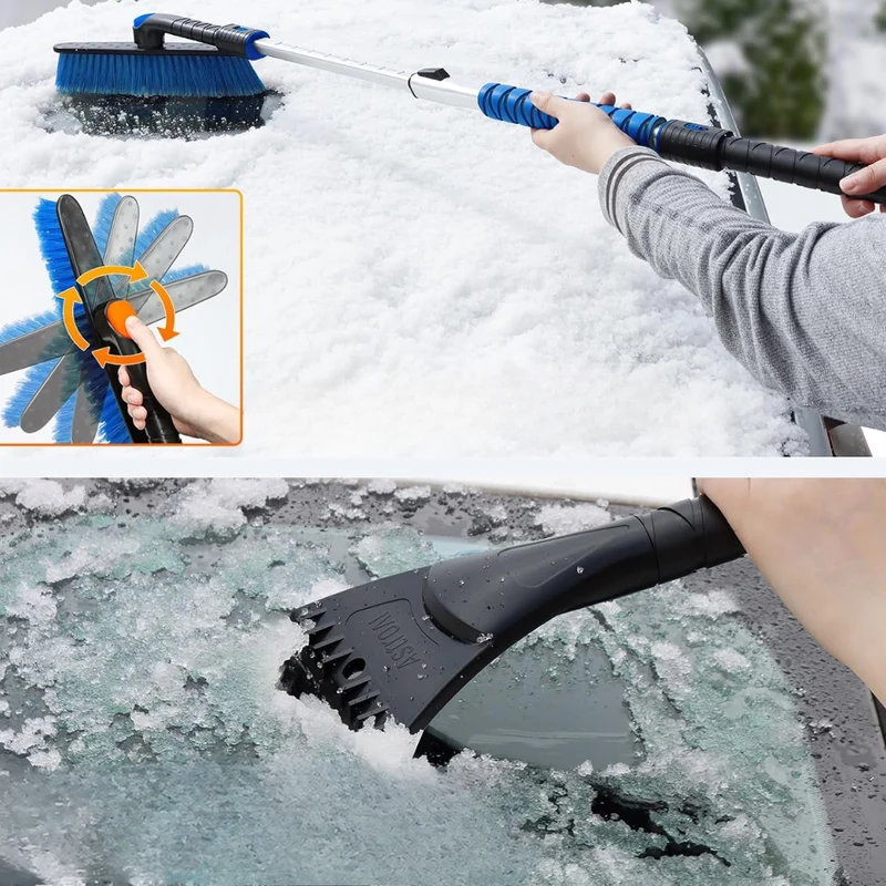 Brosse à Neige Multifonction Robuste pour Voiture