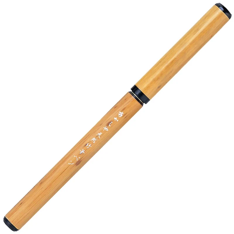 Akashiya Natural Bamboo Brush Pen in Paulownia Wood Box