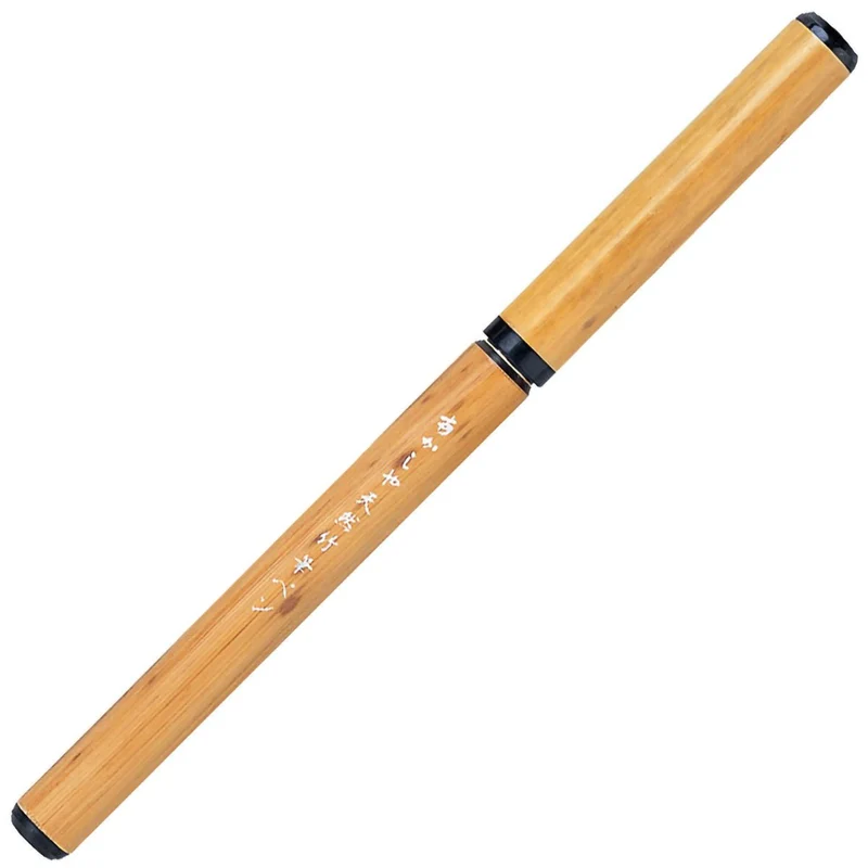Akashiya Natural Bamboo Brush Pen with Clear Case AK2000MP