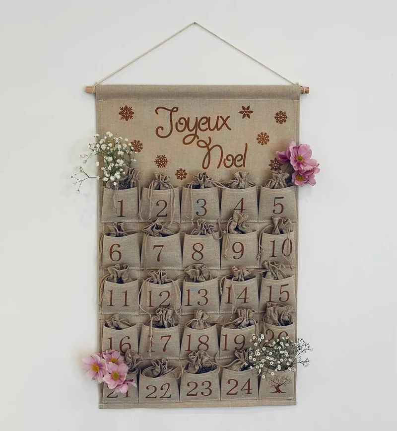 Calendrier de l'Avent BIJOUX EN PIERRES