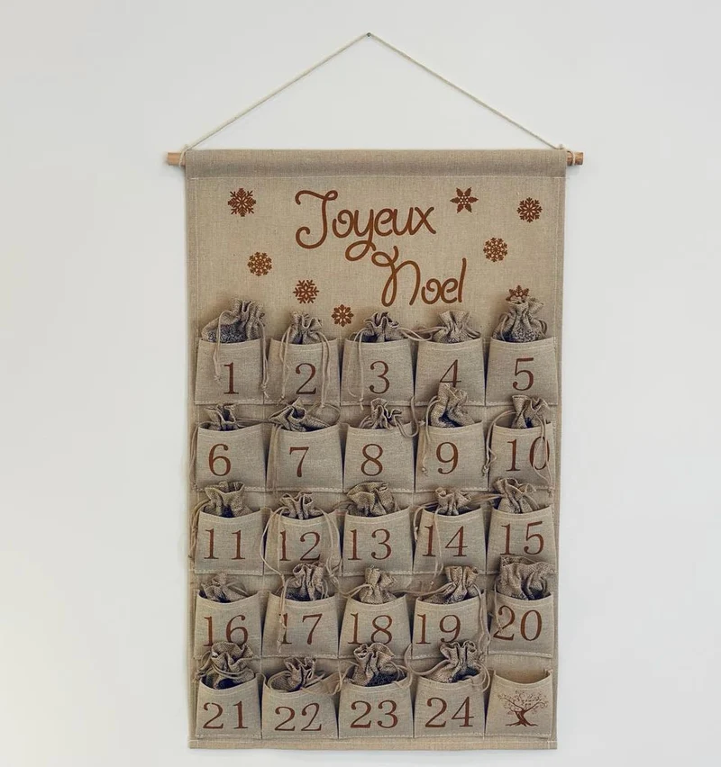 Calendrier de l'Avent BIJOUX EN PIERRES