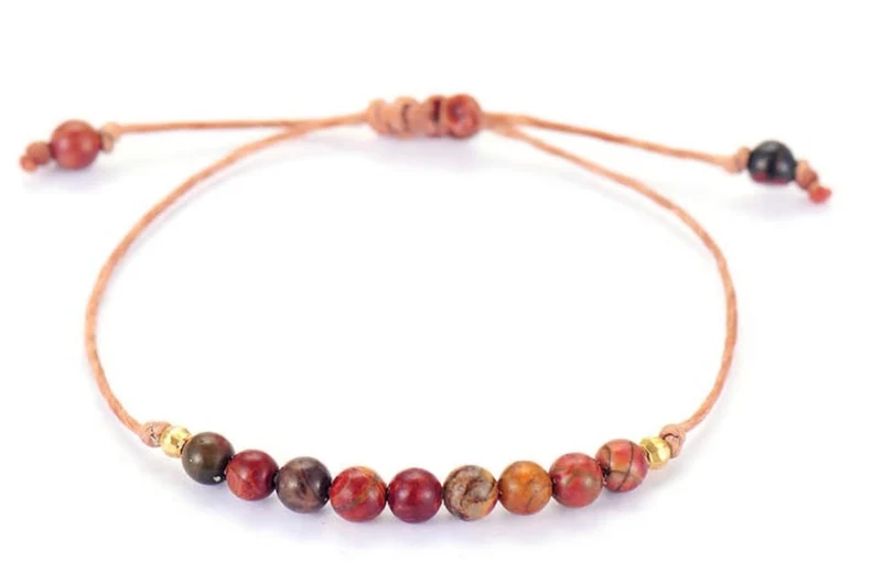 Bracelet de vitalité en jaspe