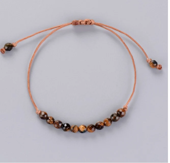 Bracelet d'amitié en oeil de tigre