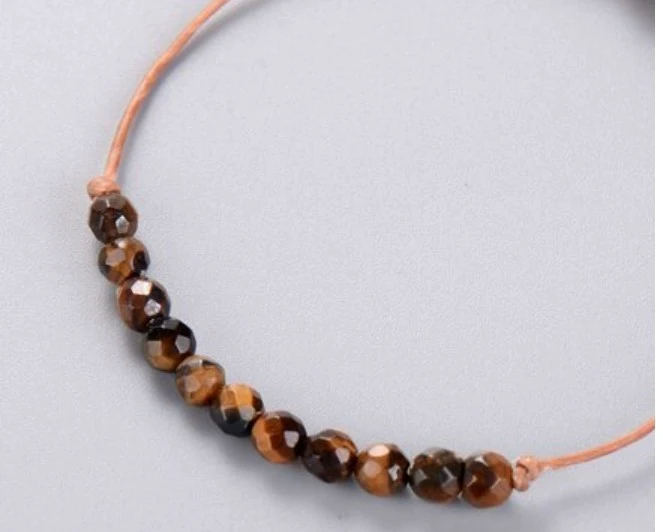 Bracelet d'amitié en oeil de tigre