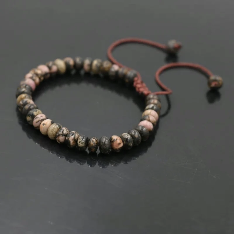 Bracelet harmonisation en Rhodochrosite