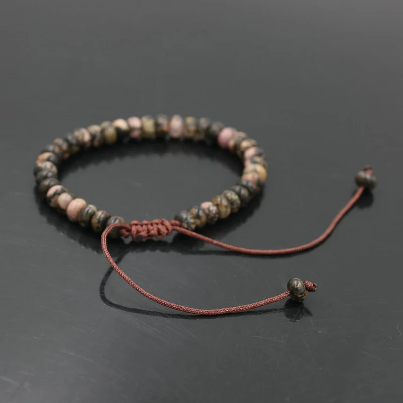 Bracelet harmonisation en Rhodochrosite