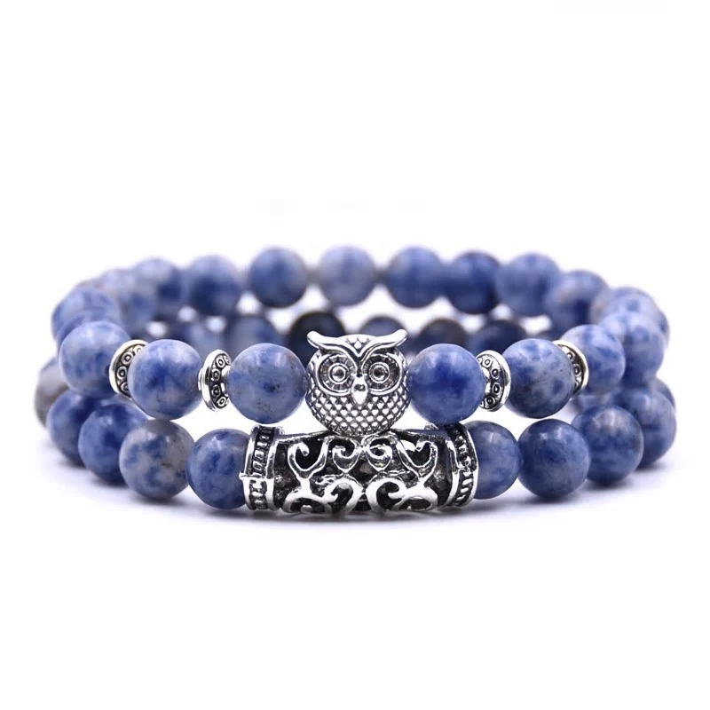 Bracelet vitalité en sodalite