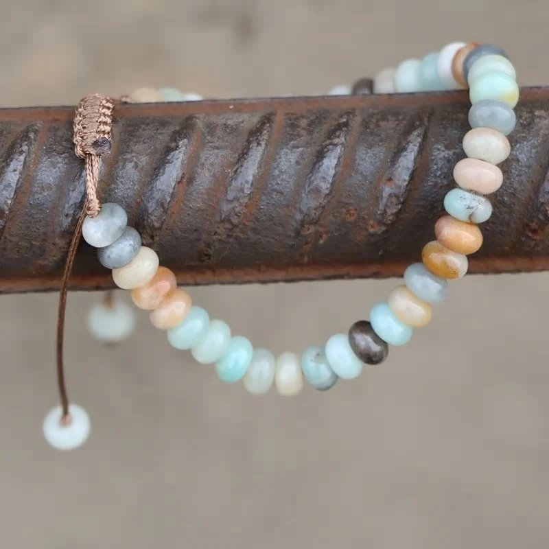 Bracelet harmonisation en amazonite