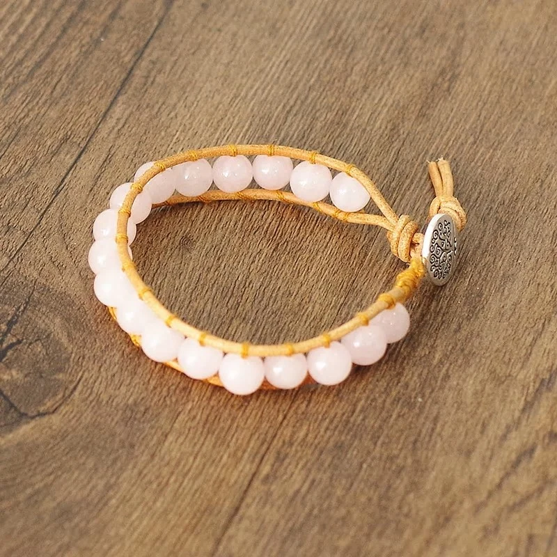 Bracelet de guérison en Rhodochrosite